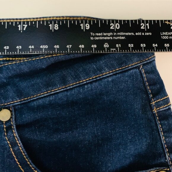 Woman Within Curvy Jeans Plus Size 22W Dark Wash Stretch Comfort Denim Everyday - Picture 6 of 13